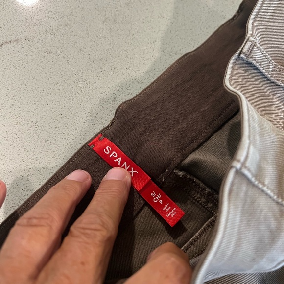 Spanx twill pants, straight leg - Picture 3 of 6